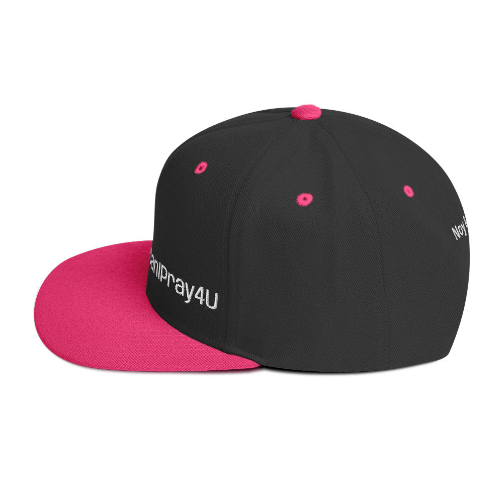 CANIPRAY4U Flat Bill Snap Back
