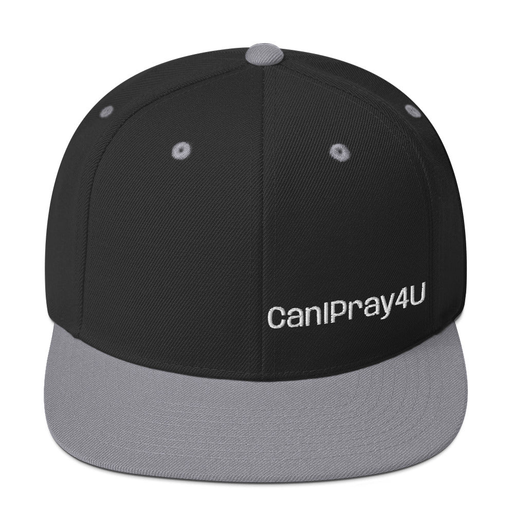 CANIPRAY4U Flat Bill Snap Back