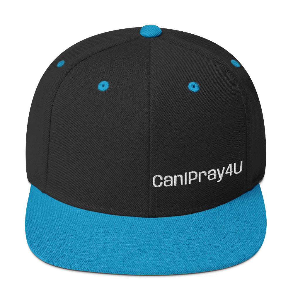 CANIPRAY4U Flat Bill Snap Back