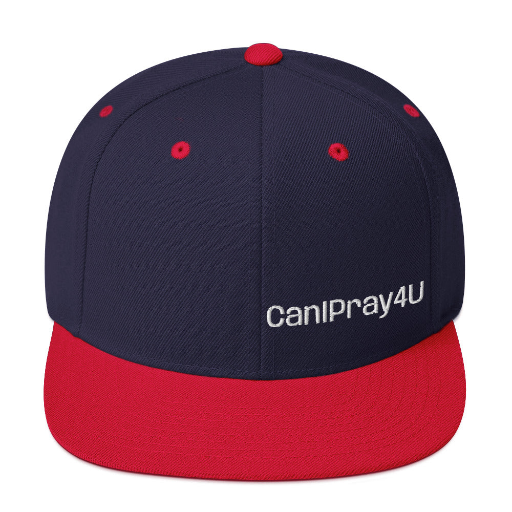 CANIPRAY4U Flat Bill Snap Back