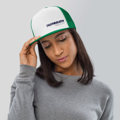 PRAYNNSURFN Trucker Cap