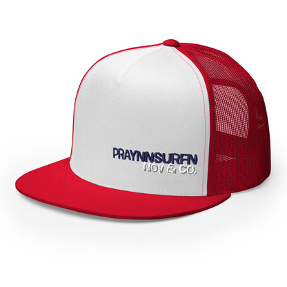PRAYNNSURFN Trucker Cap