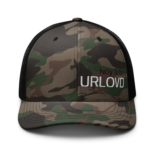 URLOVD Camouflage trucker hat