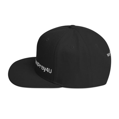 CANIPRAY4U Flat Bill Snap Back