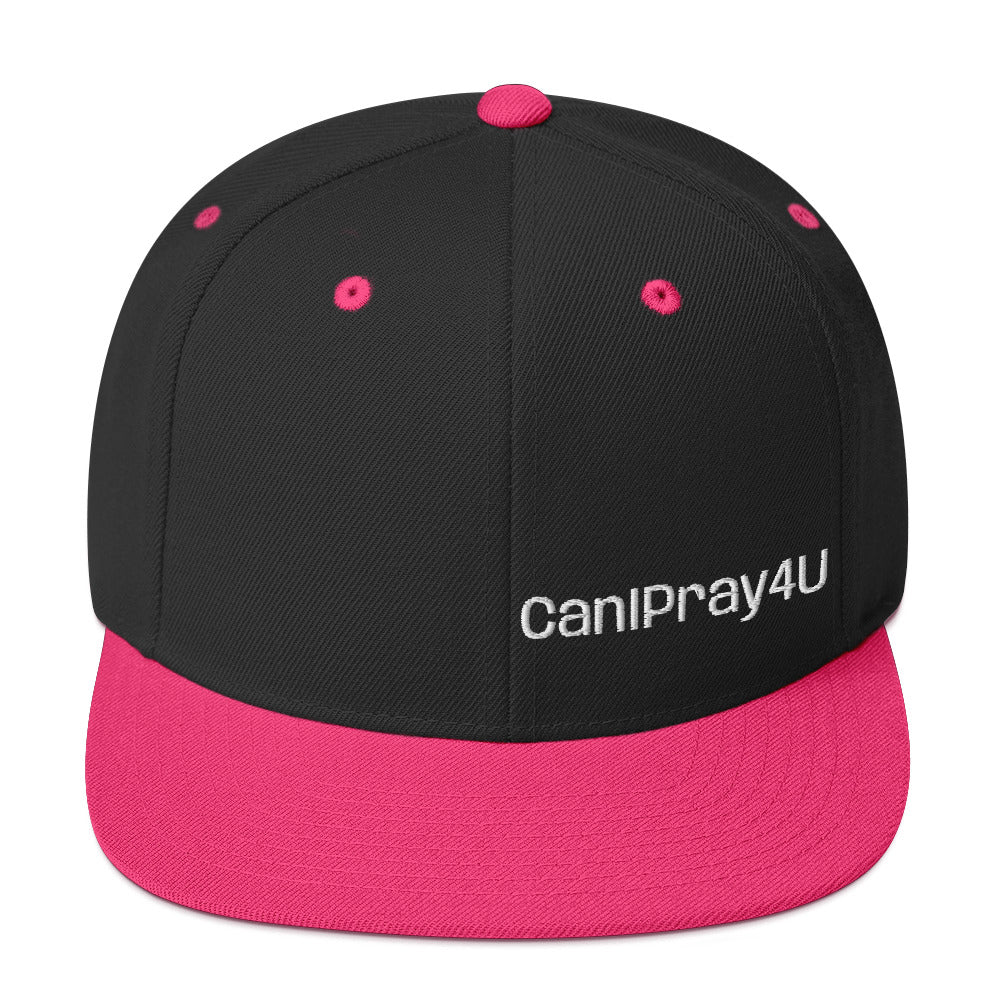 CANIPRAY4U Flat Bill Snap Back