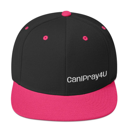 CANIPRAY4U Flat Bill Snap Back