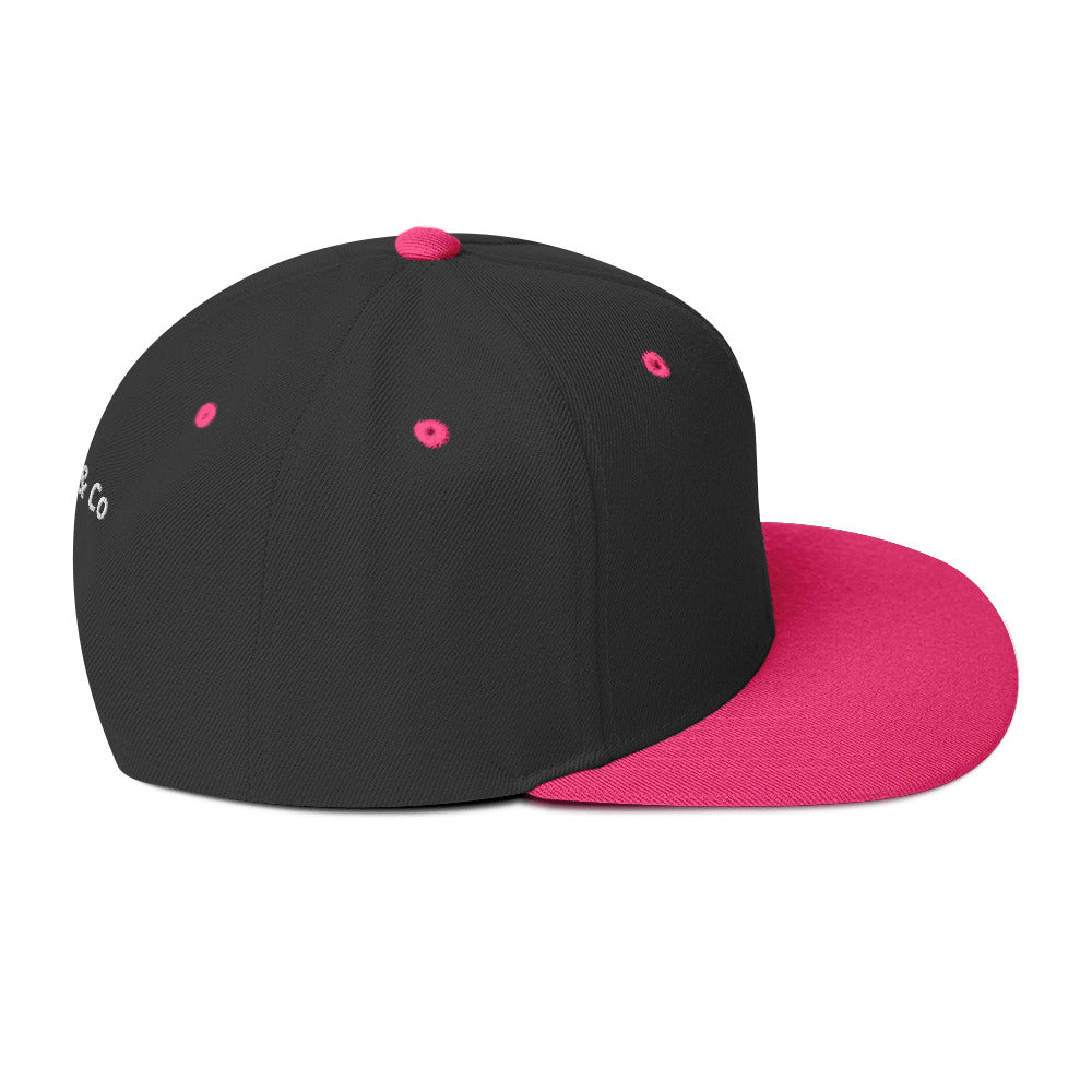 CANIPRAY4U Flat Bill Snap Back