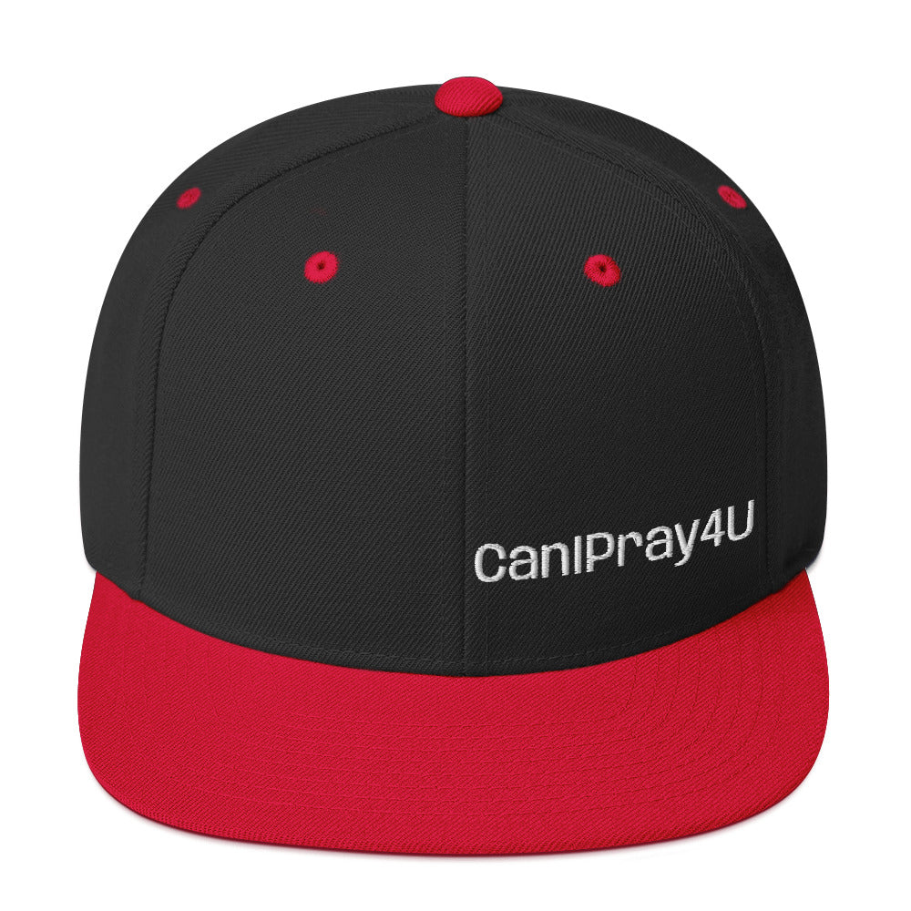 CANIPRAY4U Flat Bill Snap Back