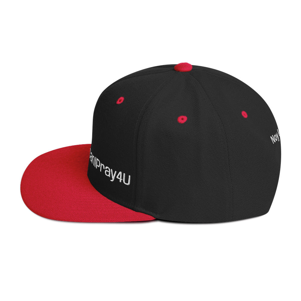 CANIPRAY4U Flat Bill Snap Back