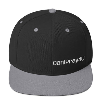 CANIPRAY4U Flat Bill Snap Back