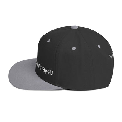 CANIPRAY4U Flat Bill Snap Back
