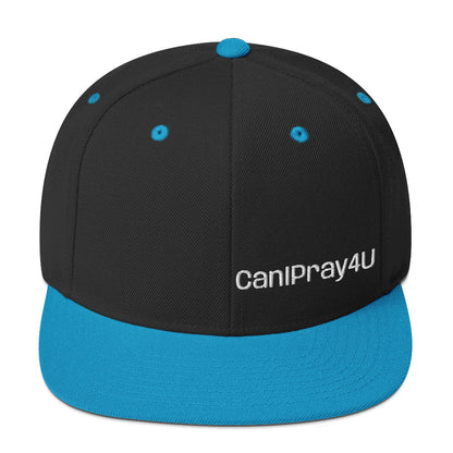 CANIPRAY4U Flat Bill Snap Back
