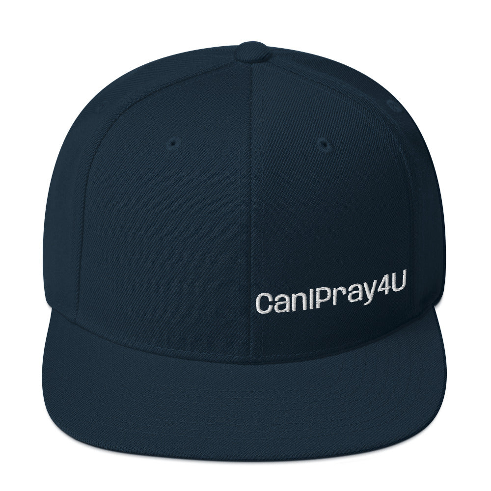 CANIPRAY4U Flat Bill Snap Back