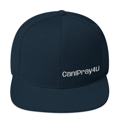 CANIPRAY4U Flat Bill Snap Back
