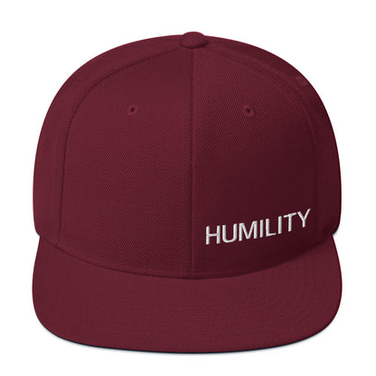 HUMILITY Snapback Hat