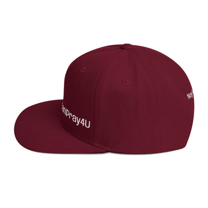 CANIPRAY4U Flat Bill Snap Back