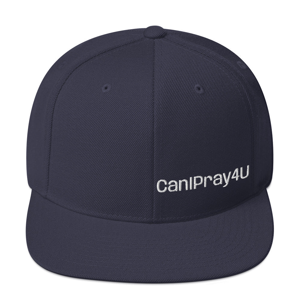 CANIPRAY4U Flat Bill Snap Back