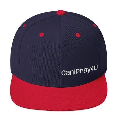 CANIPRAY4U Flat Bill Snap Back