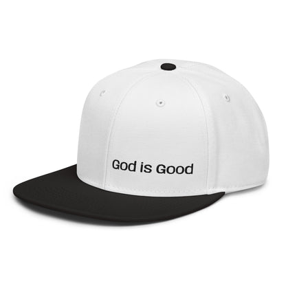 God Is Good Flat Bill Cap