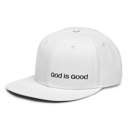 God Is Good Flat Bill Cap